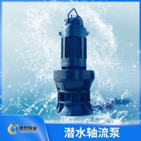 德泉QZB潜水轴流泵制造商|轴流泵安装方式|轴流泵结构特点
