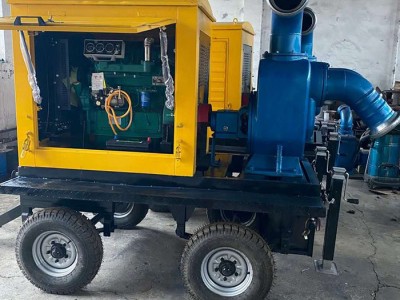 鼎东柴油泵车  灌溉大流量柴油机轴流泵 防汛抗旱排涝移动泵车图1