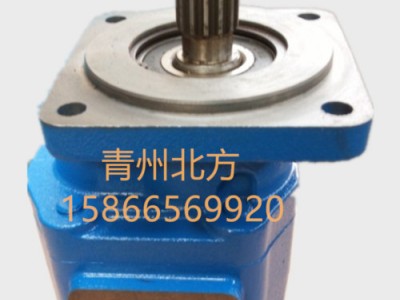 青州北方齿轮泵液压泵JHP2032单泵装载机压路机起重机专用