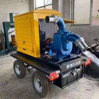 柴油泵车 农用灌溉大流量柴油机轴流泵 耐腐蚀立式抽水排洪轴流水泵厂家