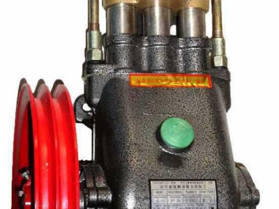 全新科球55，58高压清洗机铜泵头 含压力表皮带轮全套增压泵