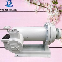 佰泉泵业 静音地暖暖气大功率屏蔽泵_地热锅炉热水工业循环增压泵-耐磨屏蔽泵厂家