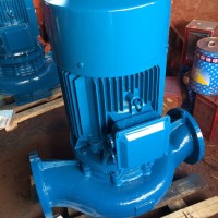 ISG立式单级管道泵离心泵增压泵喷淋泵立式水泵锅炉循环泵工程CCCFISG-0.75KW流量扬程管道增压泵