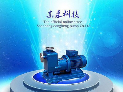 济南清水自吸泵 ZX80-60-55  22KW自吸泵 买好泵来东泵 东泵现货图1