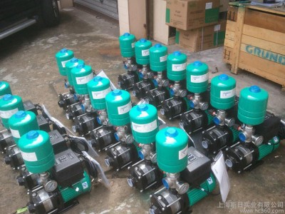 供应威乐Wilo德国威乐水泵家用增压泵变频泵MHI-804酒店宾馆用循环增压水泵