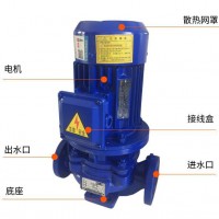 南京ISW15-80 立式管道离心泵卧式管道离心泵