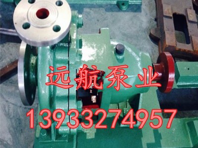 ** IH80-50-200 型耐腐蚀化工泵离心泵不锈钢化工流程泵泵图1
