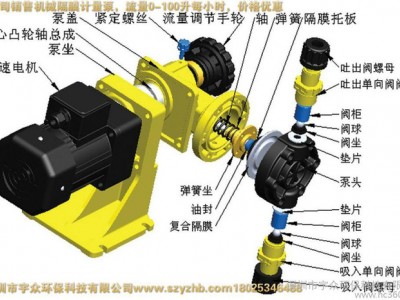 供应宇众环保宇众系列机械隔膜计量泵