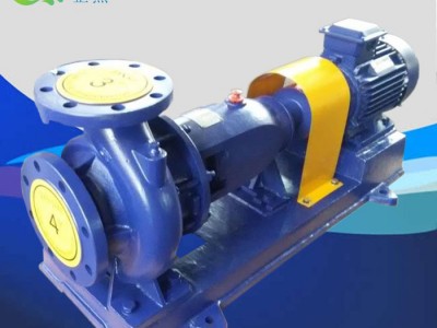 卧式离心泵IS150-125-250单级单吸清水管道离心泵 IR型热水循环泵