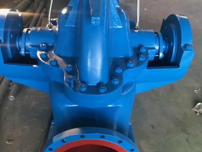 千众泵业250S65 卧式单级双吸泵 中开式 清水离心泵 S SH双吸泵
