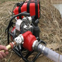 11马力消防泵森林灭火接力抽水泵一体式自吸真空水泵汽油泵