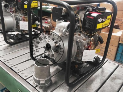2寸小型柴油机排涝泵 2寸便携式排水机 翰丝HS20DPE柴油泵 50管径防汛柴油泵 2寸电启动柴油泵