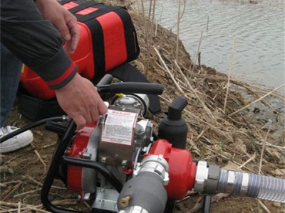 一体式自吸真空水泵汽油泵 背负式森林消防泵