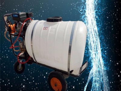 新款农用大容量汽油泵打药车 园林专用高效推车式喷雾器 葡萄园打药除虫喷雾机