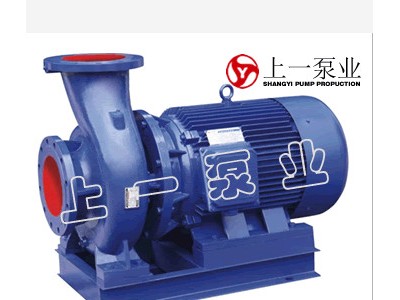 **上海上一泵ISW卧式离心泵热水泵高温泵化工泵输油泵低转速耐腐蚀