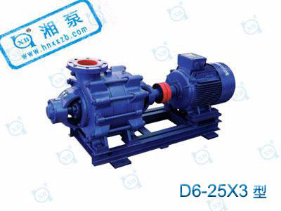 【长期供应】湘泵D6-25x3型卧式多级泵 矿用多级泵 多级离心泵