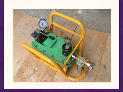 佳禄 MQ系列气动锚索张拉机具 铁壳气动齿轮液压油泵 出售