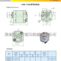 高压齿轮泵油泵(图)