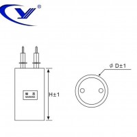 纯源【厂家批发】潜水泵 吊机 自吸泵电容器定制CBB60 4uF 450VAC