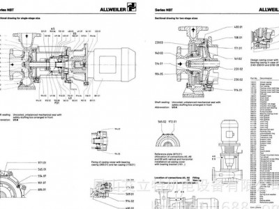 德国Allweiler NBT系列热油泵
