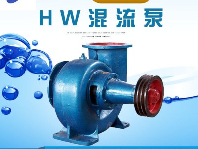 汇森HW型混流泵 河北柴油机混流泵 立式混流泵