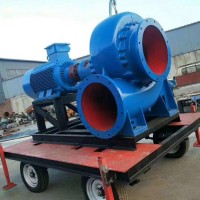 祁通泵业批发HW混流泵大流量排灌泵500HW大口径混流泵厂家