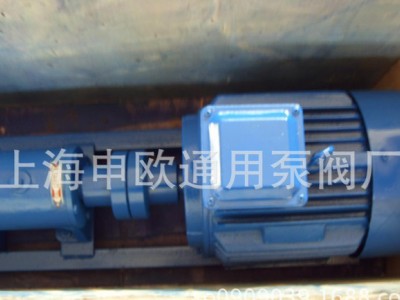 上海申欧通用泵阀厂G20-2铸铁防爆单螺杆泵图1