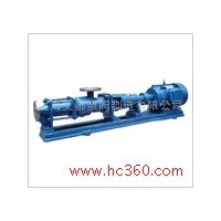 供应上海文都牌G20-1型单级螺杆泵，整体不锈钢污泥螺杆泵，高品质单级螺杆泵