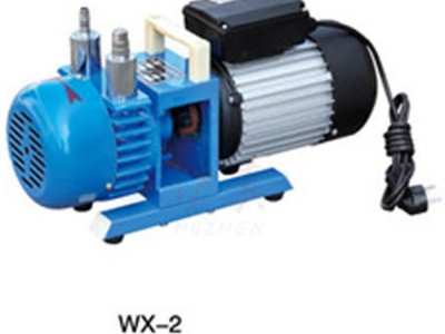 沪真WX-0.5-1-2-4-8无油旋片式真空泵 小型静音手提实验室用抽真空泵 上海厂家