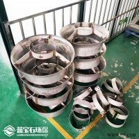 304不锈钢导流罩潜水搅拌机叶轮保护圈环配件