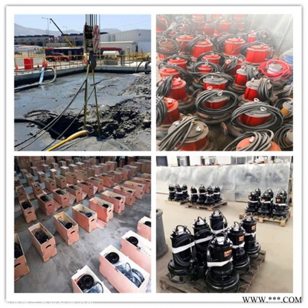 加装潜水搅拌机的清淤泵 高效率泥浆泵图1