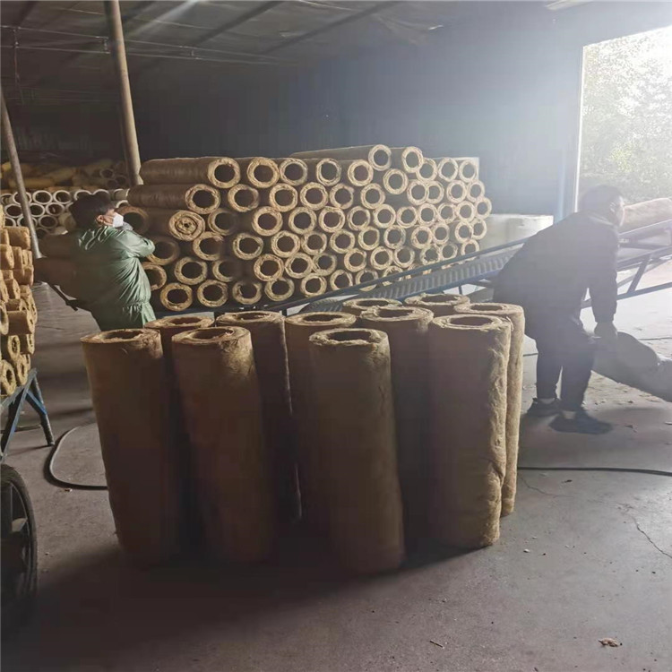 雅安管道保温管 憎水岩棉保温管 保温隔热
