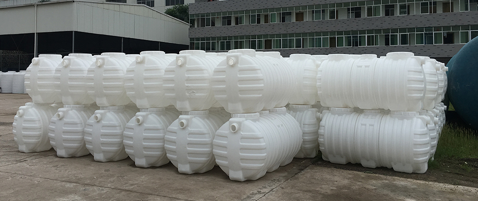 污水处理白色1立方塑料化粪池