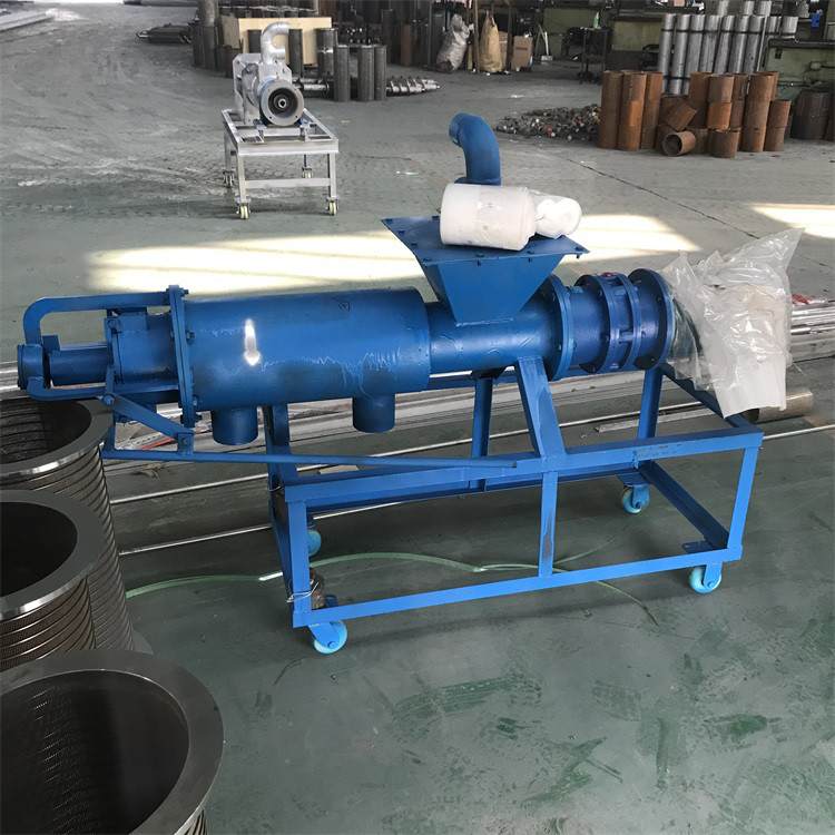 成都干湿分离机厂家 小型动物粪便脱水处理机现货直发