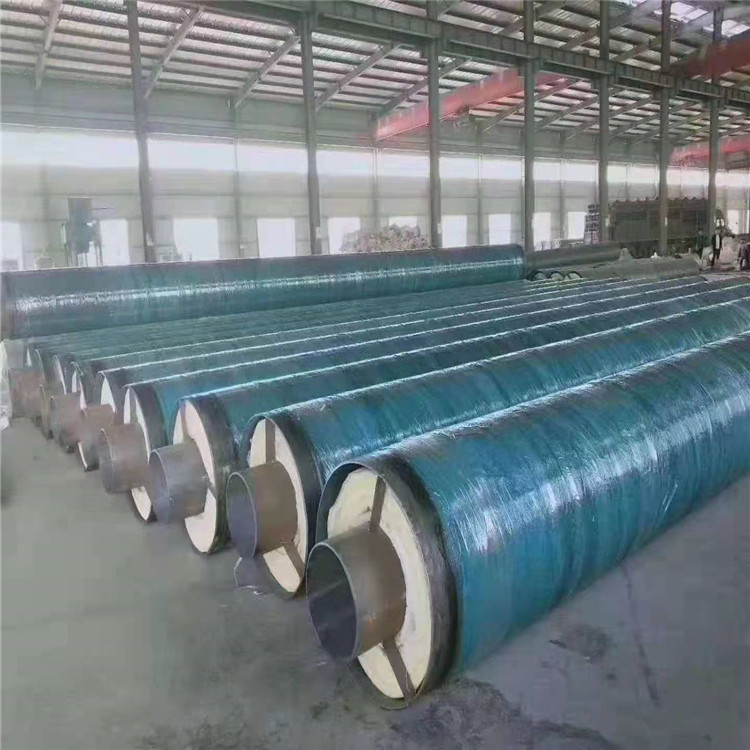 云南 钢套钢蒸汽直埋保温管 钢套钢直埋管 浩迪管道厂家