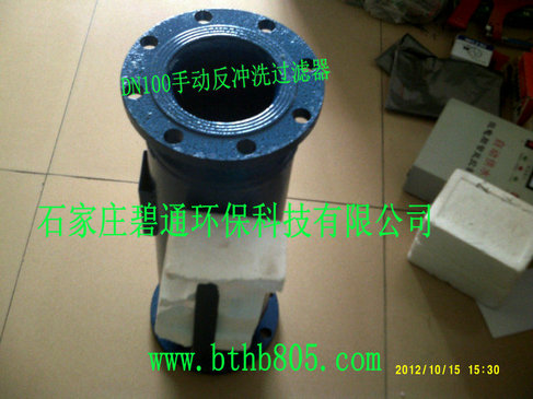 刷式过滤器 宁夏65不锈钢除污器 DN500水处理过滤器碧通厂家批发