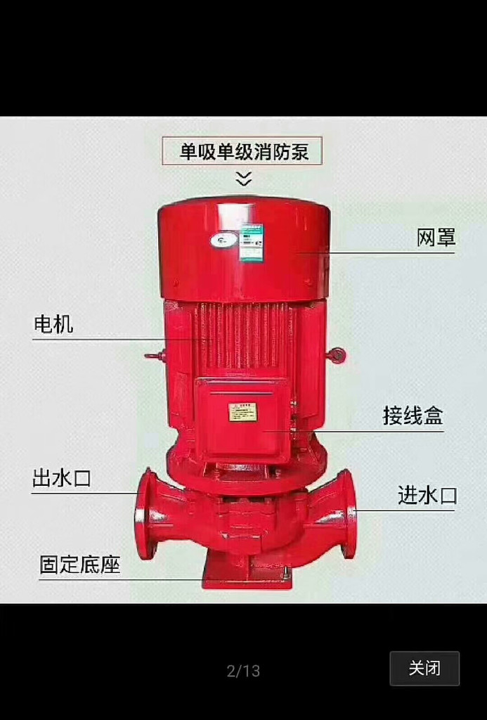 1.1KW消防泵价格消防泵消防泵消防水泵厂家