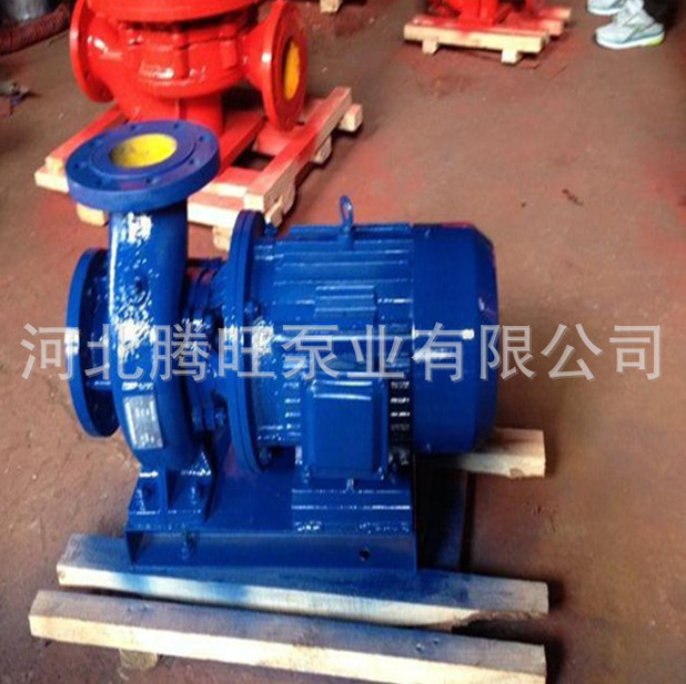 消防 城市给水泵自吸增压泵ISW25-125A 低价销售卧式直联管道泵图3