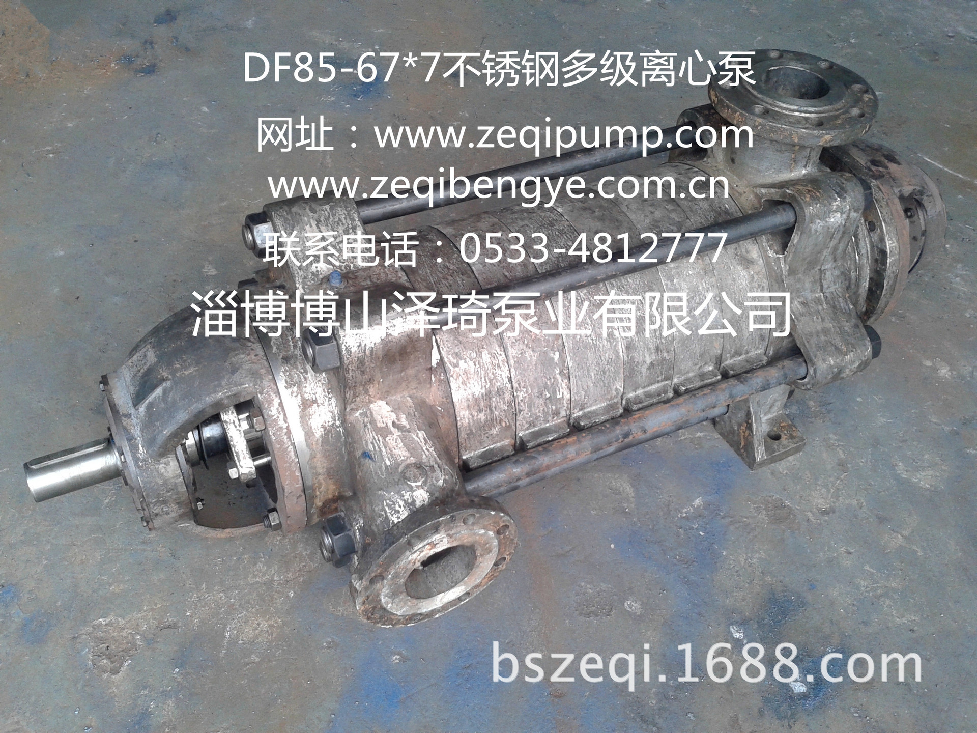 D85-67不锈钢泵头