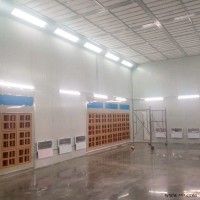 天成涂装  山东天成无尘喷漆房 喷漆废气处理设备