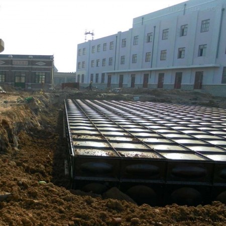 定制  惠州耐腐蚀地埋箱泵一体化 不锈钢水箱图1