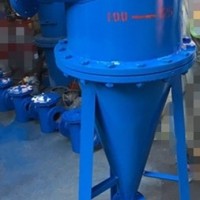 水源热泵机房旋流除砂器可拆卸式 自清洗过滤器