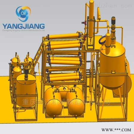 YJ-TY  HW08工业润滑油再生蒸馏过滤设备 滤油机