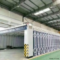 天成涂装  节能环保伸缩移动环保喷漆房 喷漆废气处理设备