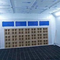 定制  涂装车间干式处理废气治理设备