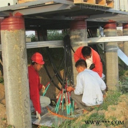 灵山现在太阳能光伏发电安装施工方案(今日/动态) 光伏支架图1