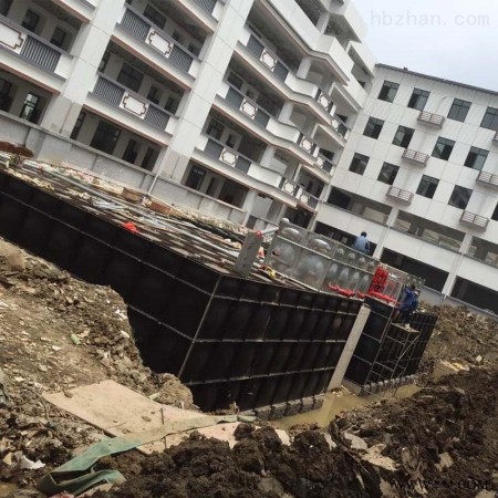 定制  张掖抗腐蚀地埋箱泵一体化 不锈钢水箱图1