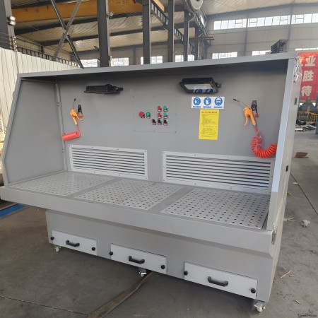 JC-DMC  汽车配件抛光打磨除尘工作台 工业废气处理设备图1