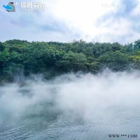 JS-雾森20221011  生态园喷雾造景 度假村雾化景观