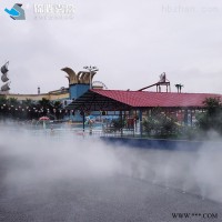 商场街道喷雾降温,加油站降温